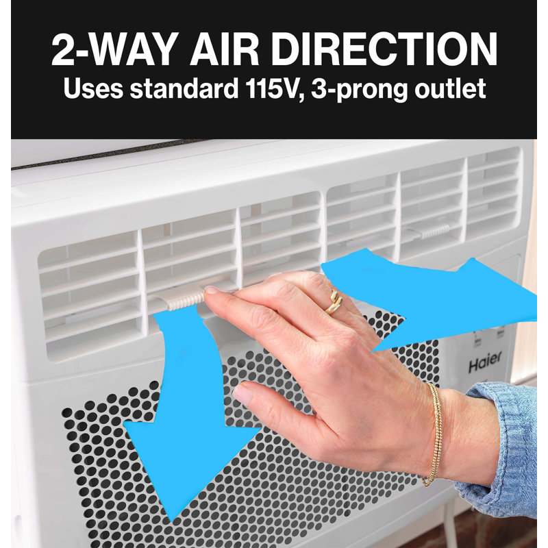 Haier 5050 BTU Window Air Conditioner for 150 Square Feet & Reviews
